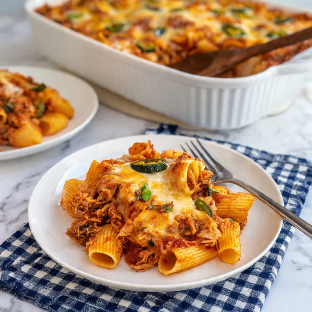 Tomato Tuna Pasta Bake Recipe