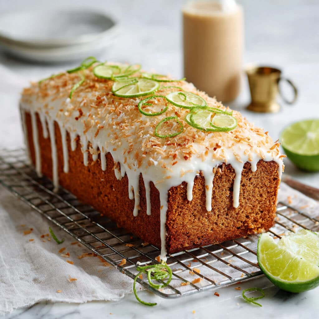 Coconut Lime Zucchini Loaf Recipe