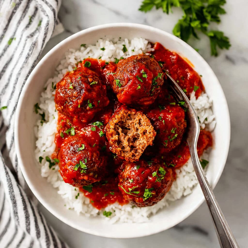 Porcupine Meatballs Recipe