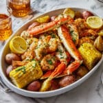 Cajun Seafood Boil with Garlic Butter Sauce Recipe