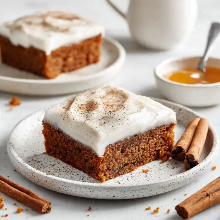 Applesauce Spice Cake with Maple Buttercream Frosting Recipe