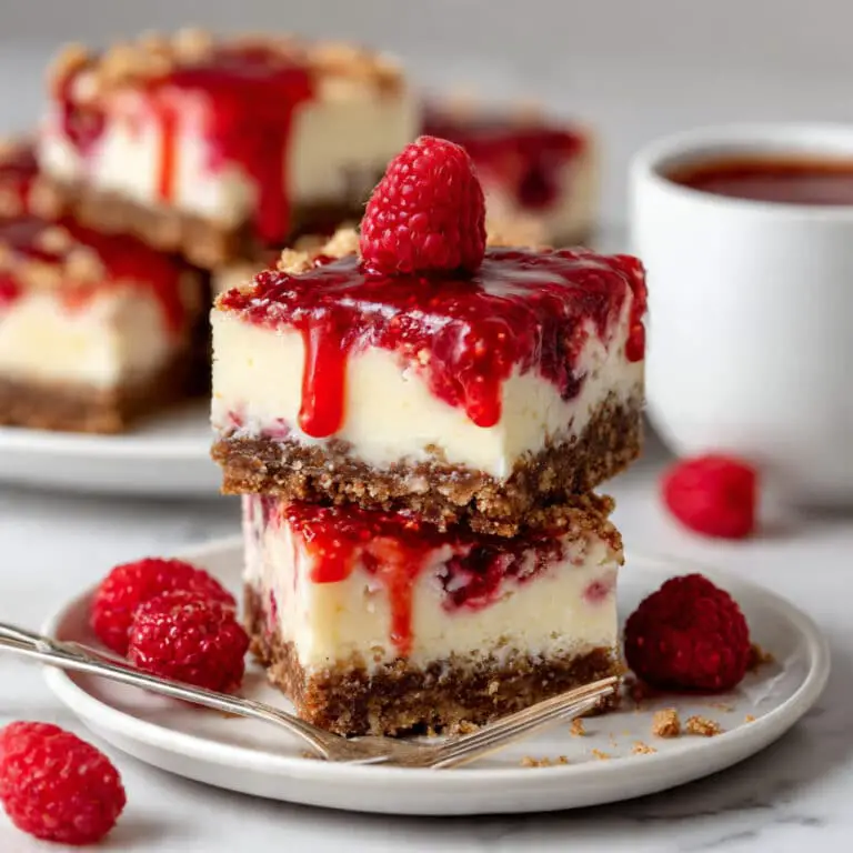 Raspberry Cheesecake Bars Recipe