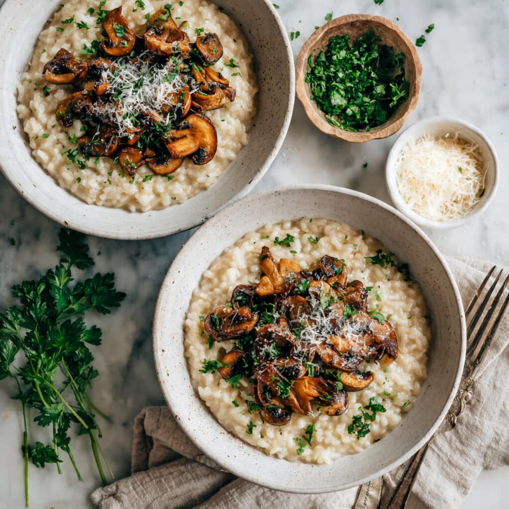 Risotto ai Funghi (Mushroom Risotto) Recipe