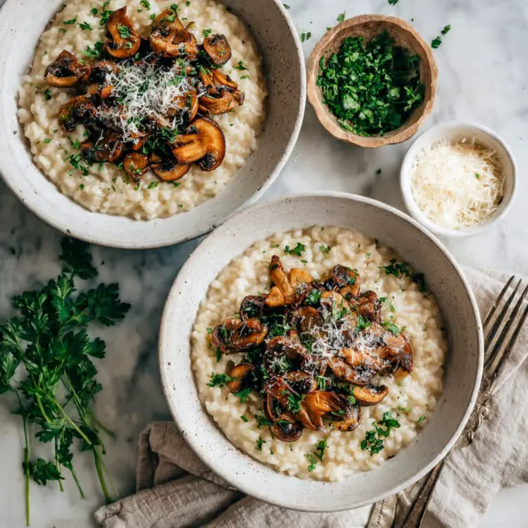 Risotto ai Funghi (Mushroom Risotto) Recipe