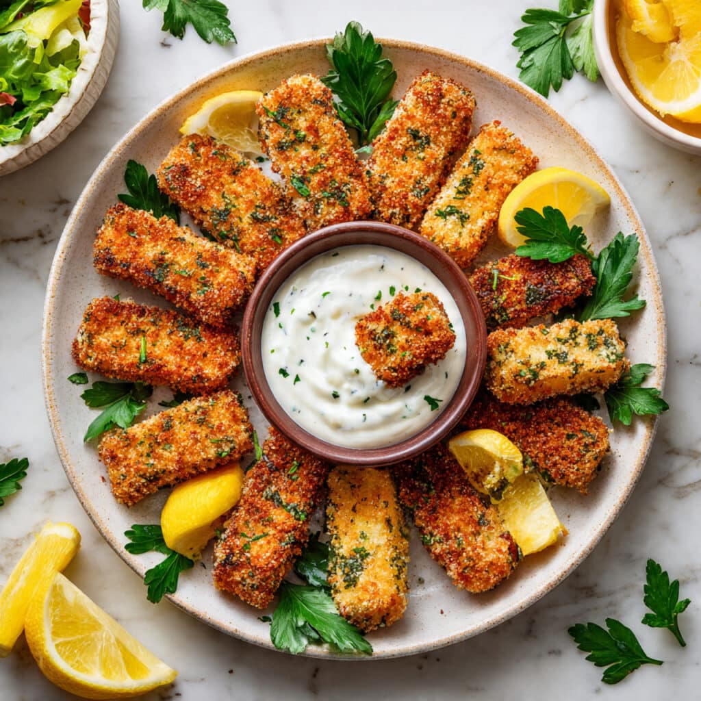 Crispy Baked Fish Sticks Recipe
