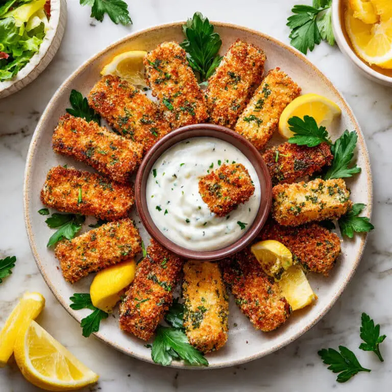 Crispy Baked Fish Sticks Recipe