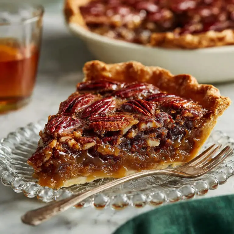 Bourbon Caramel Pecan Pie Recipe