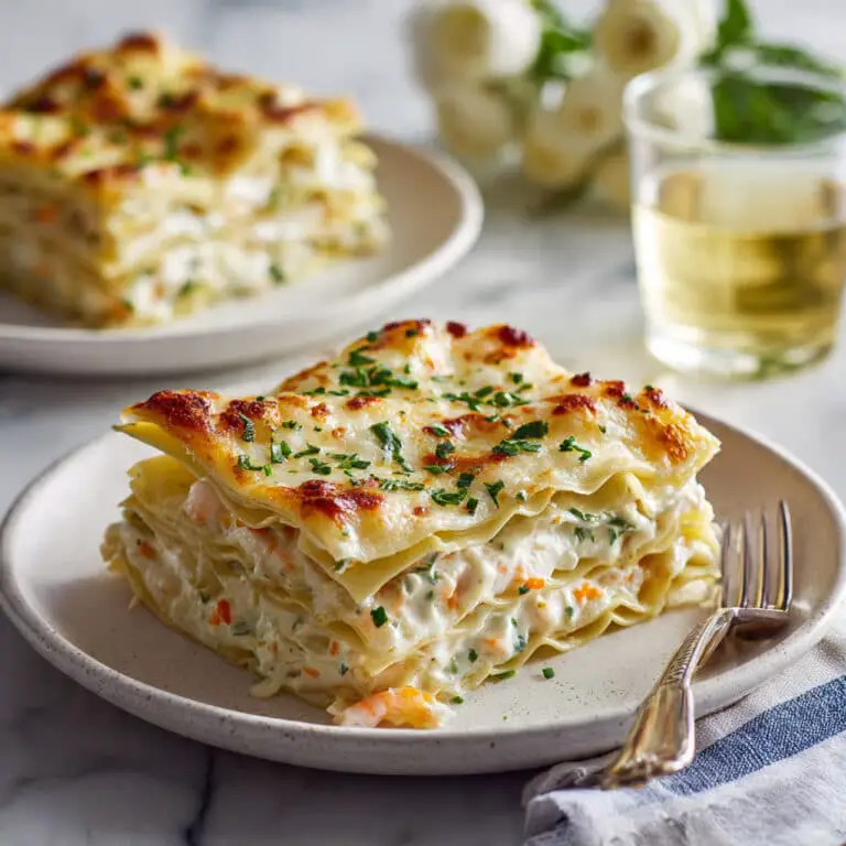 Seafood Lasagna Recipe