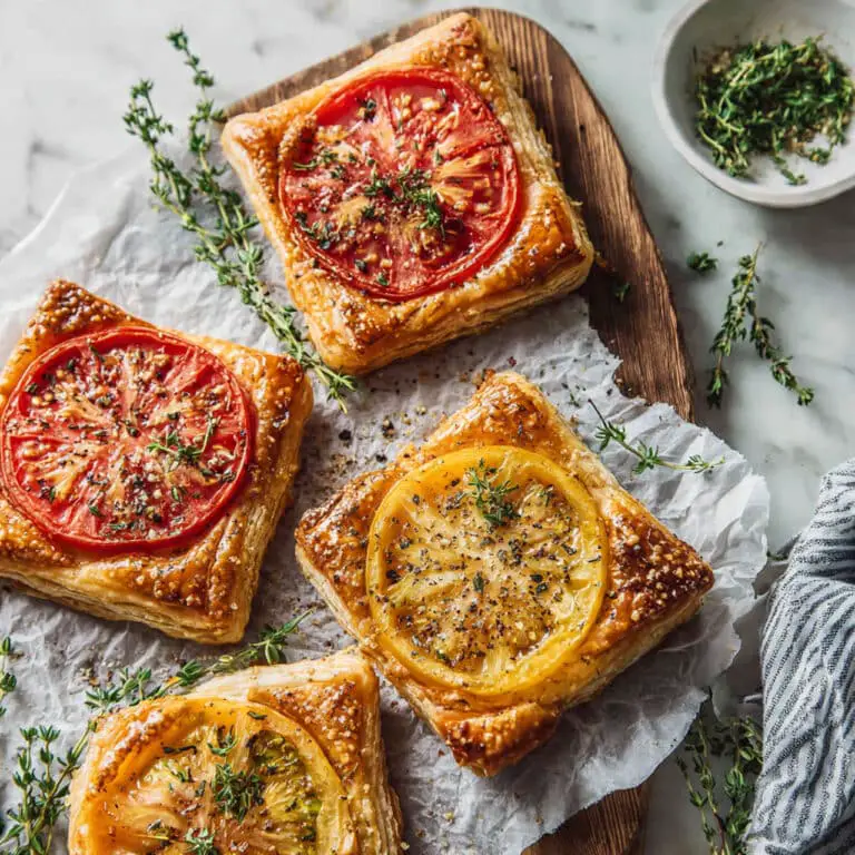 Pizza Puff Pastry Tarts Recipe