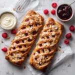 Raspberry Cream Cheese Danish Braid Recipe