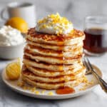 Lemon Ricotta Protein Pancakes Recipe