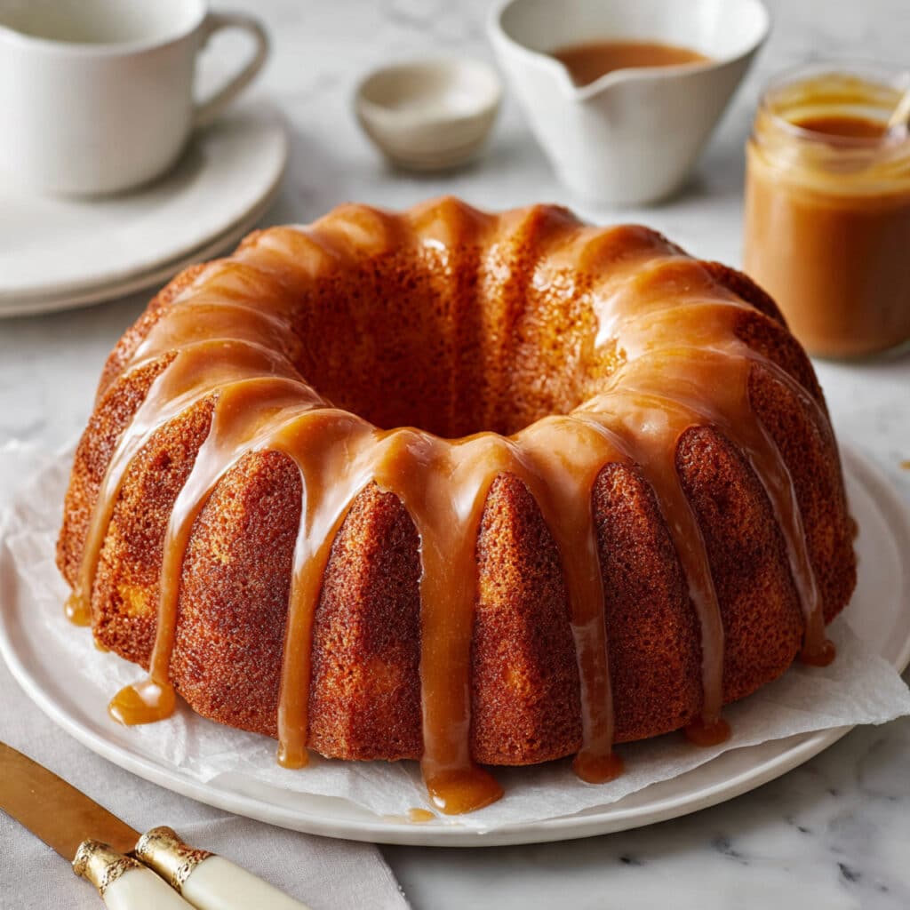 Brown Butter Caramel Cake Recipe