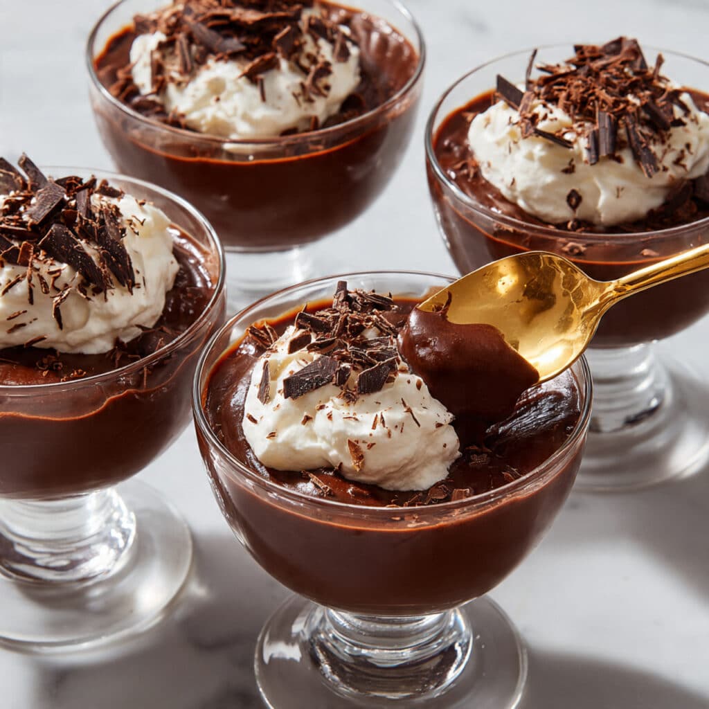 Chocolate Pudding Pots Recipe