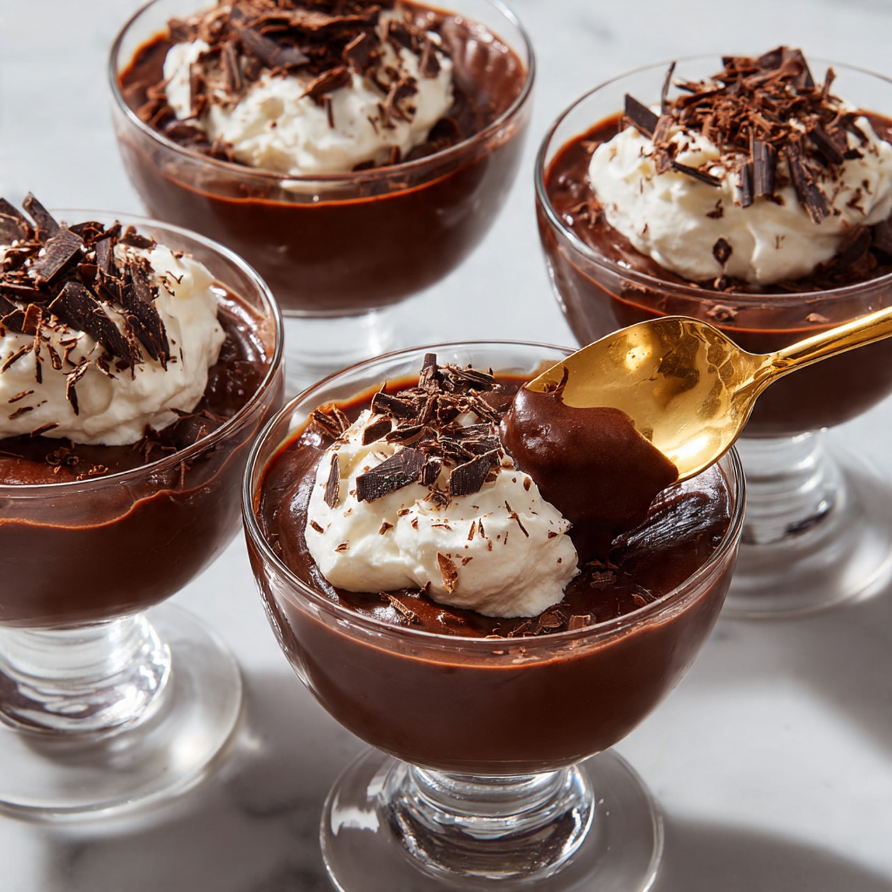 Chocolate Pudding Pots: Irresistibly Rich & Creamy Dessert
