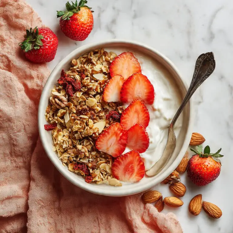 Strawberry White Chocolate Granola Recipe
