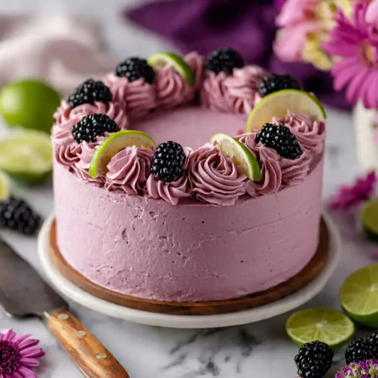 Blackberry Lime Cake Recipe