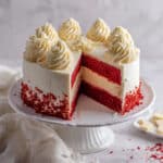 Red Velvet Cheesecake Cake Recipe