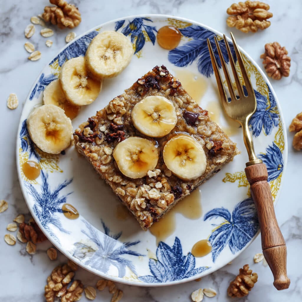 Chunky Monkey Baked Oatmeal Recipe