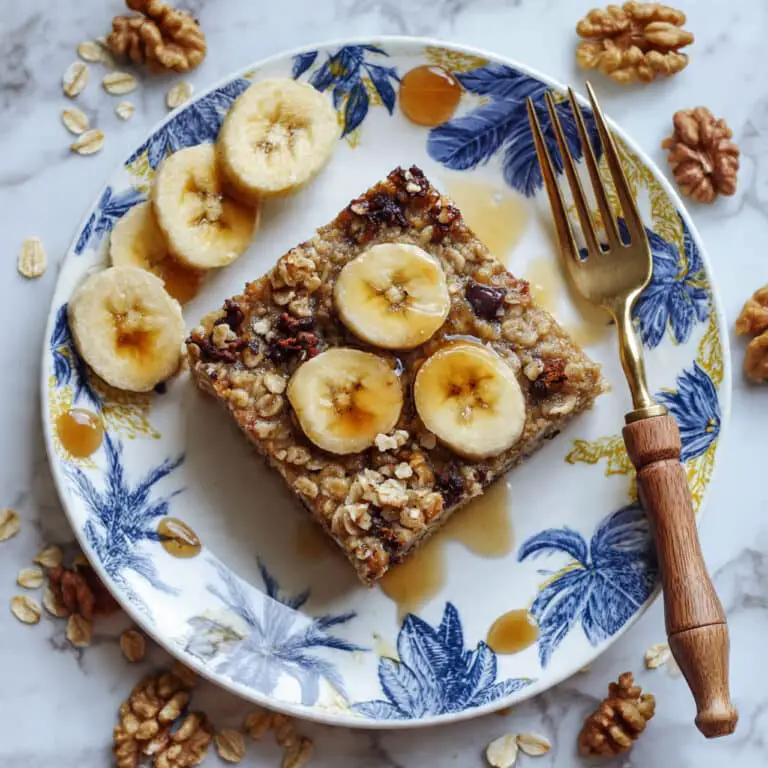 Chunky Monkey Baked Oatmeal Recipe