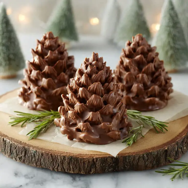 Pine Cone Chocolate Truffles Recipe