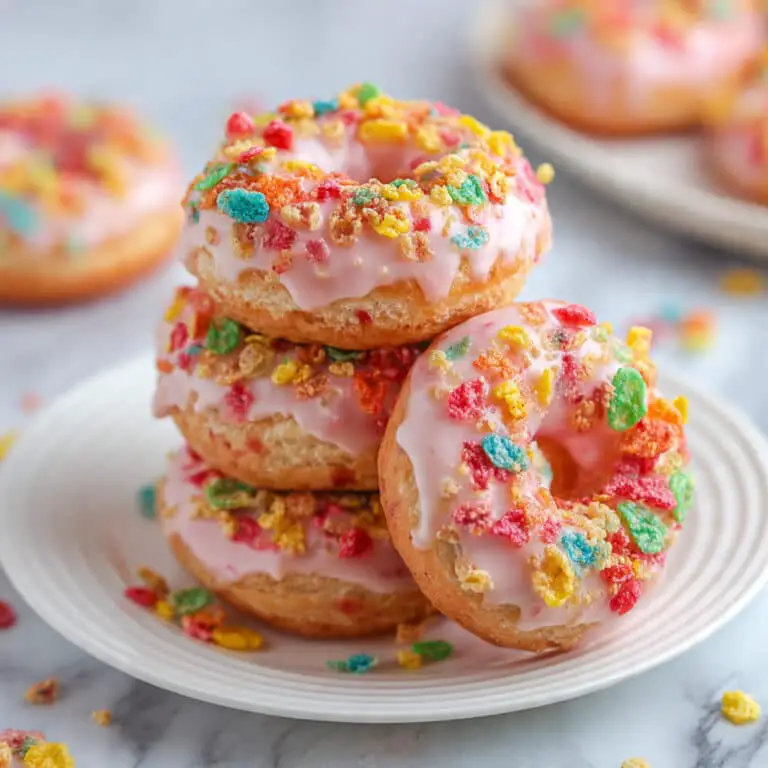 Fruity Pebbles Donuts Recipe