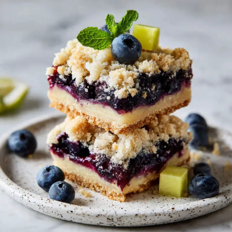 Blueberry Crumble Bars Recipe