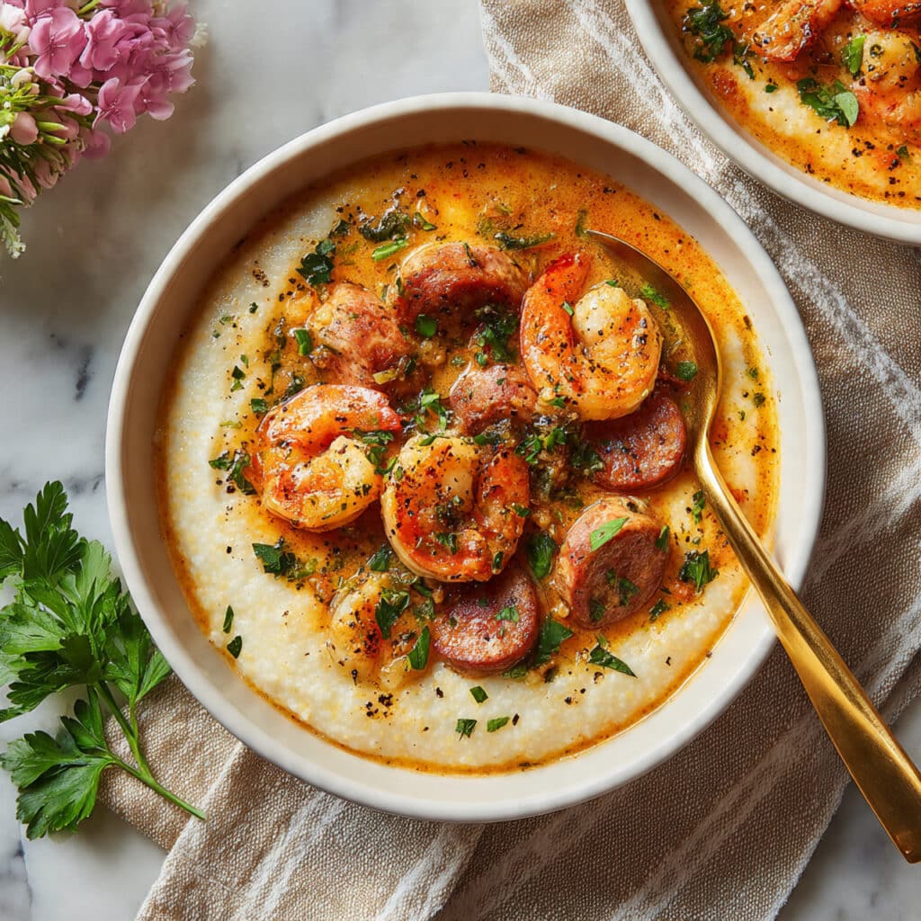 Creamy Lowcountry Shrimp and Grits Recipe