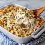 Chicken Alfredo Casserole Recipe