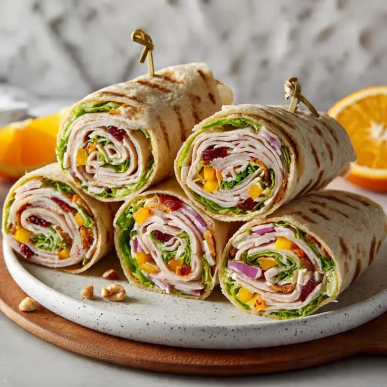 Turkey Hummus Wrap Recipe