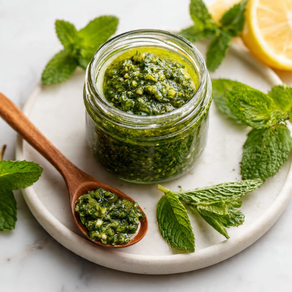 Mint Apple Sauce Recipe