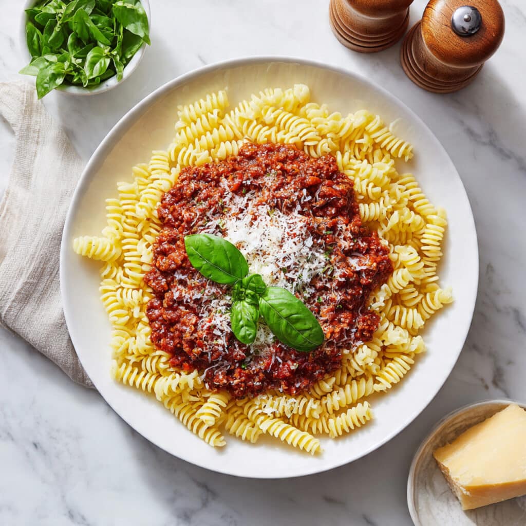 Rotini Bolognese Recipe