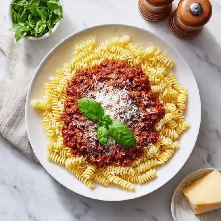 Rotini Bolognese Recipe