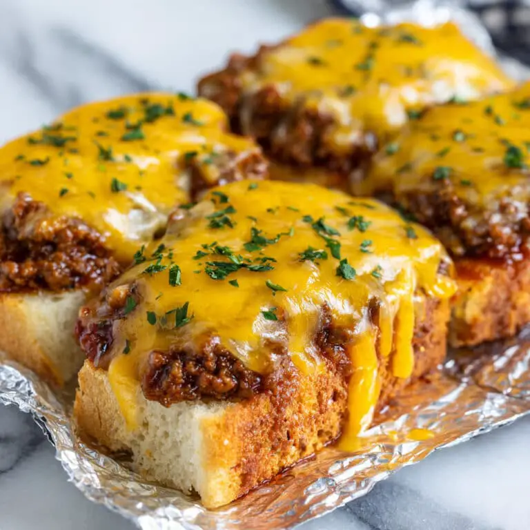 Texas Toast Sloppy Joes Recipe