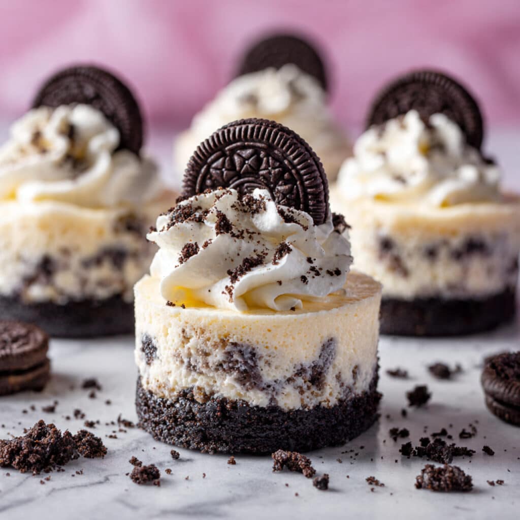 Mini Oreo Cheesecakes Recipe