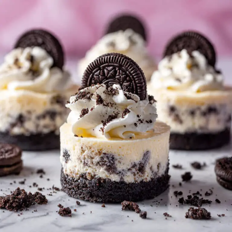 Mini Oreo Cheesecakes Recipe