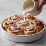 Strawberry Jam and Fresh Strawberry Rolls Recipe