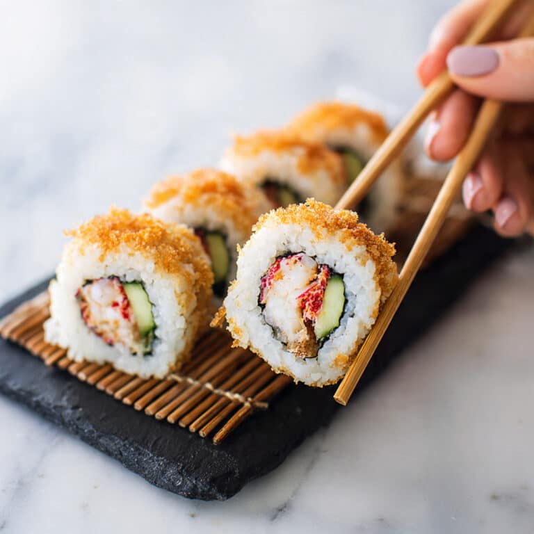 Crunchy Roll Sushi Recipe