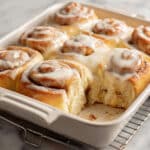 Sticky Orange Rolls with Cream Cheese Glaze Recipe