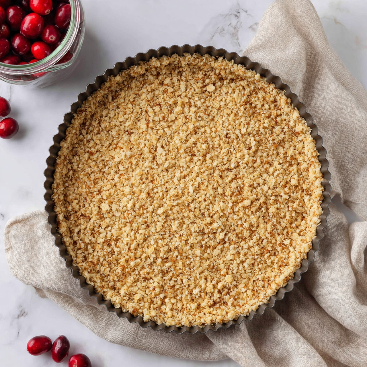 Cranberry Curd Tart Recipe - Recipe Image