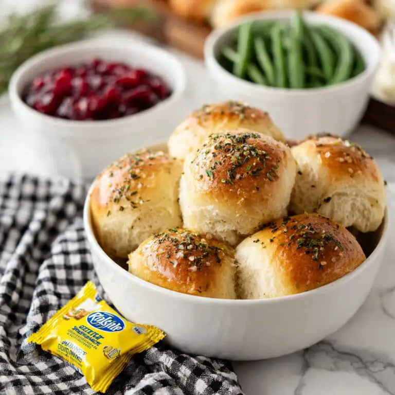 Garlic & Herb Parker House Rolls Recipe