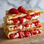 Strawberry Cheesecake Quesadilla Recipe