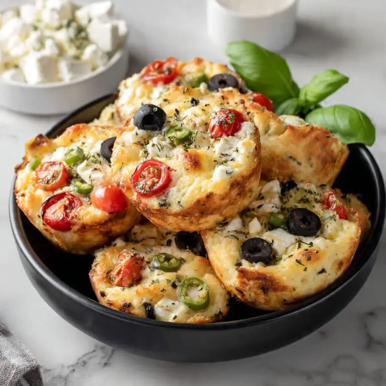 Easy Focaccia Muffins Recipe