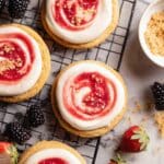 Strawberry Cheesecake Cookies Recipe