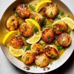 Lemon Butter Scallops with Spring Risotto Recipe