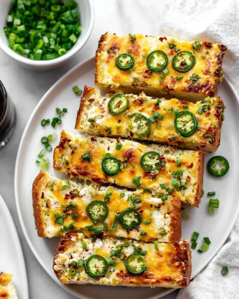 Jalapeno Popper Cheese Bread Recipe