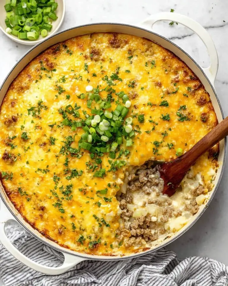 Hamburger and Potato Casserole Recipe