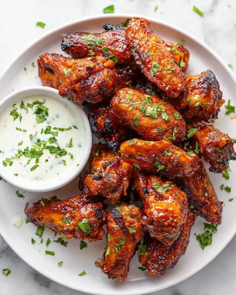 The Best Way to Smoke Chicken Wings Recipe