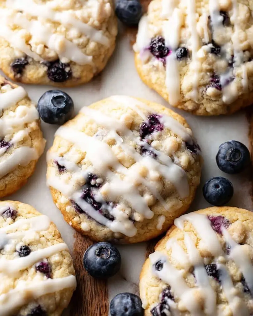 Blueberry Muffin Cookies Recipe