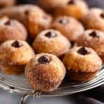 Nutella Filled Baked Churro Donut Holes Recipe
