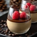 Espresso Panna Cotta with Chocolate Sauce Recipe